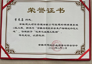 李来喜-优秀总监理工程师